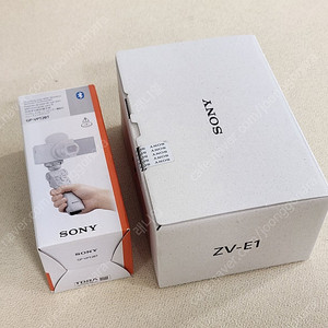 sony 풀프레임 vlog 미러리스 zv-e1 화이트 + 슈팅그립