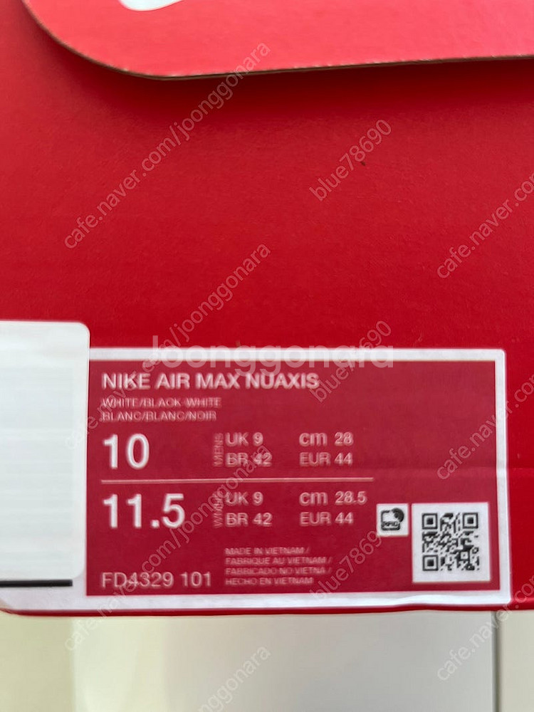 나이키 런닝화 운동화 새제품 280 정품 풀셋--5