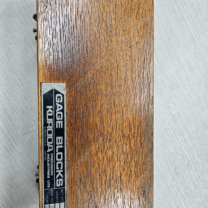 일제 KURODA 게이지블럭 36품,GAGE BLOCK