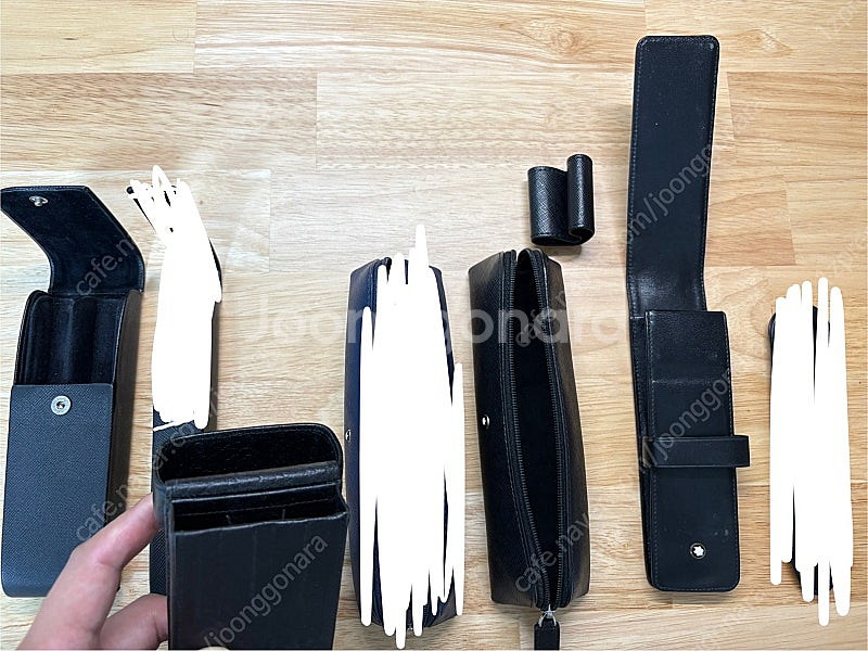 몽블랑 만년필 파우치 케이스 정리--1