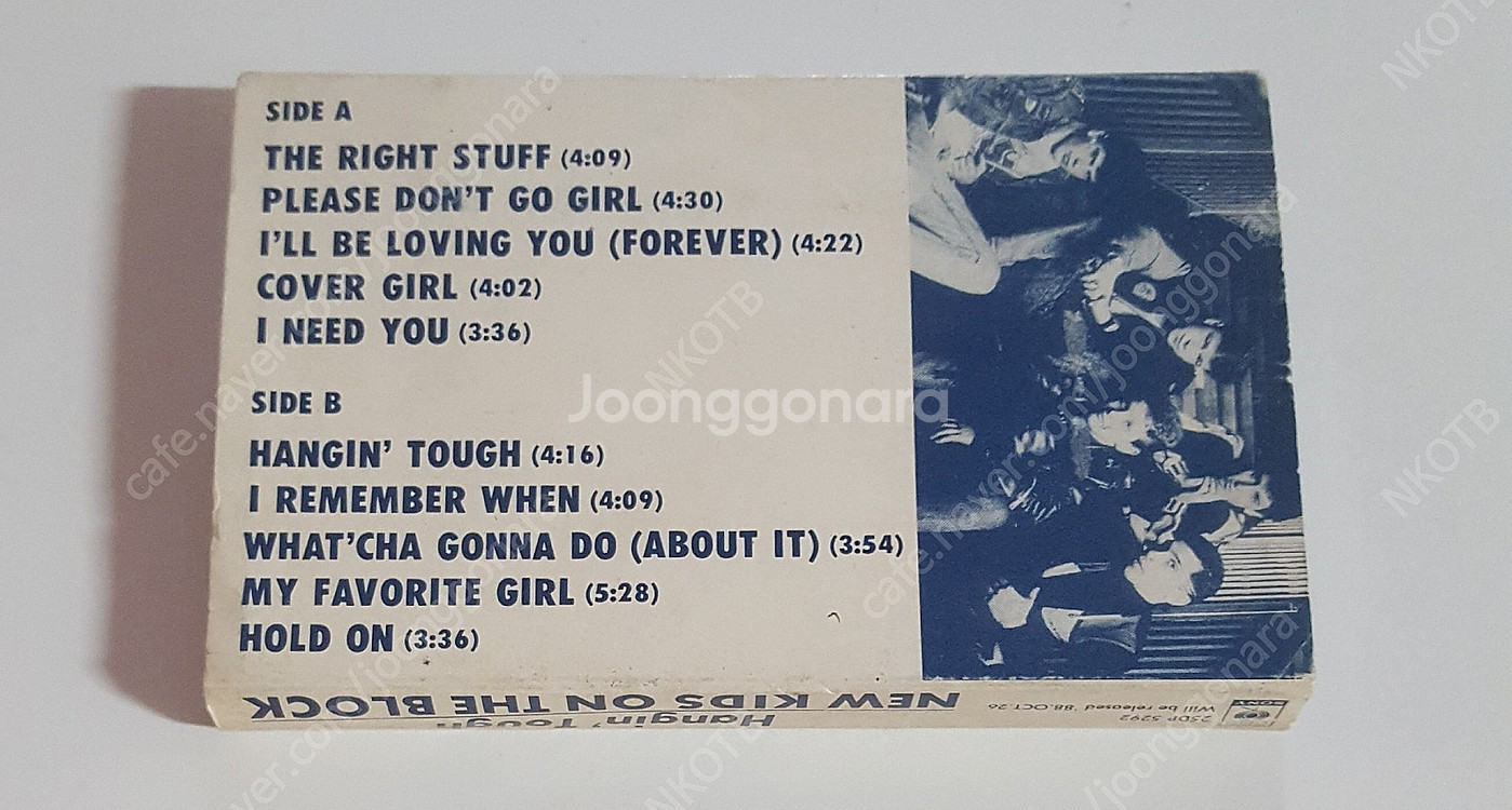 레어) 외국반 뉴 키즈 온 더 블럭 (NEW KIDS ...--2