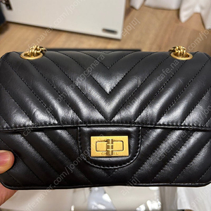 샤넬 빈미니 빈티지미니 쉐브론