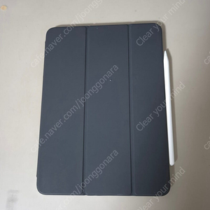 아이패드 프로 M1 11인치 2TB 와이파이 + 애플 펜슬 + 정품 스마트 폴리오 (배터리 100%, 보증기간 남음)