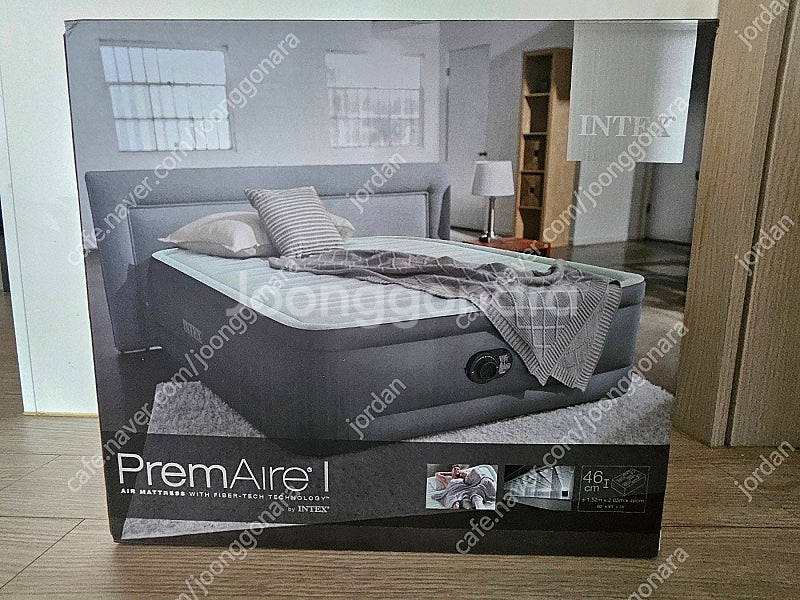 인텍스 프림에어 퀸사이즈 침대 에어베드 캠핑침대--0