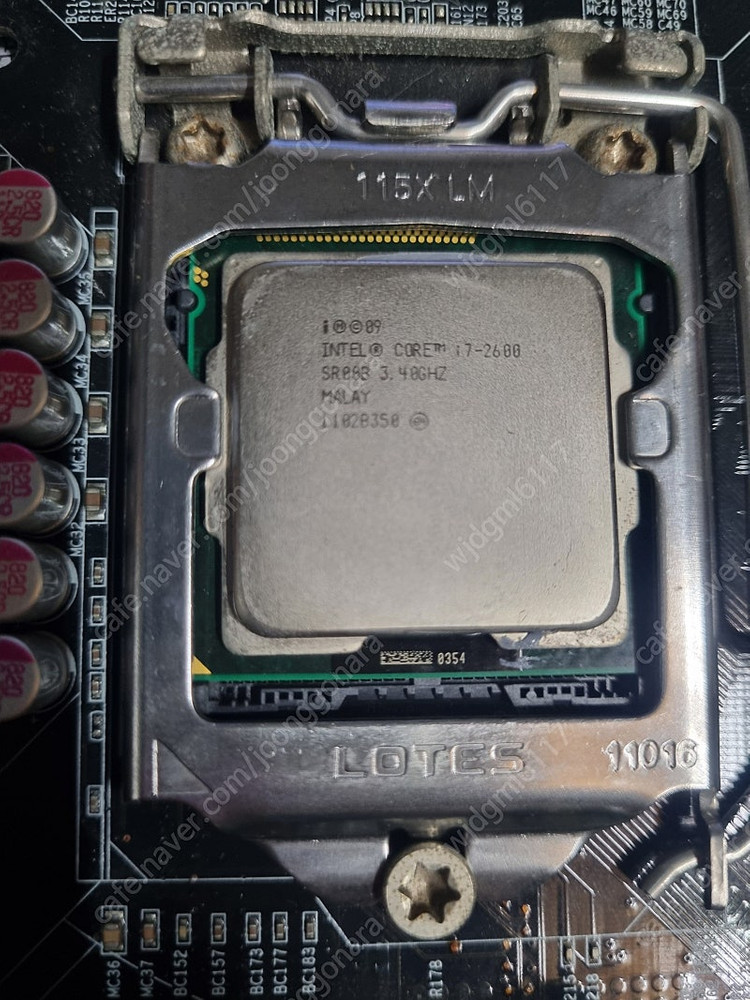 메인보드(P67H2-A3), CPU(i7-2600), RAM(8G) 팝니다 이미지