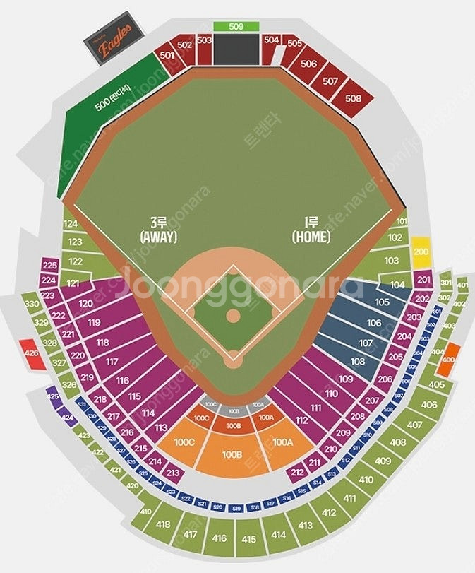 9/2 한화 VS 기아 1루 내야지정석B 3루--0