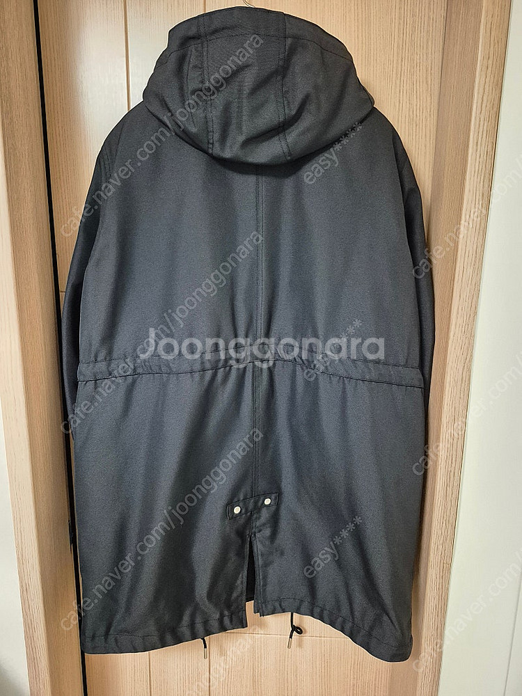 마지막[L]질스튜어트뉴욕 22fw Olmetex 쉘파카 롱 점퍼 블랙--1