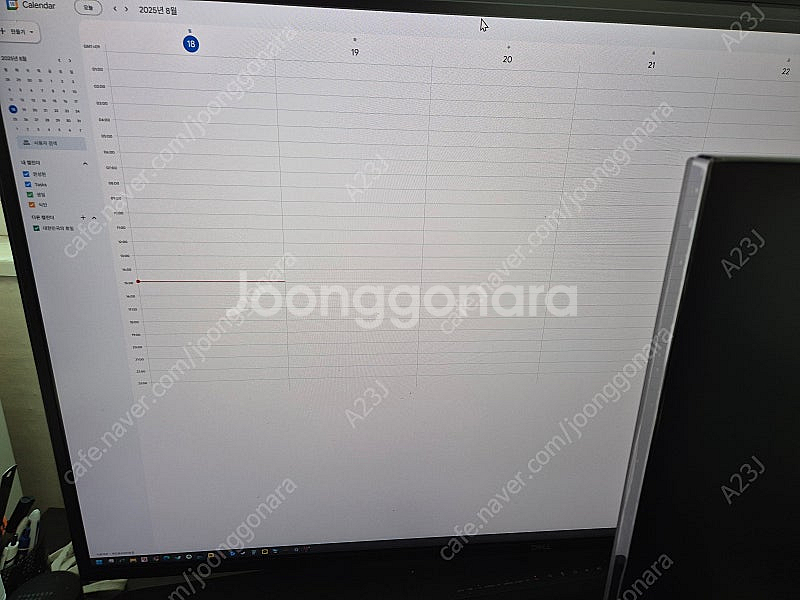 델 43인치 모니터 u4323qe 80만원 급처--1