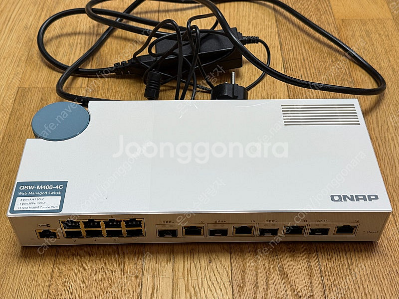 QNAP QSW-M408-4C 10Gbe 스위칭 허브 ...--0