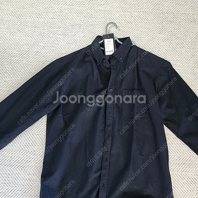 무신사 스탠다드 셔츠 블랙 XL--0