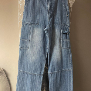 알리스 카펜터 스트라이프 데님 m사이즈