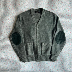 RRL 더블알엘 24 FW 스웨이드 엘보 패치 지퍼 가디건 S
