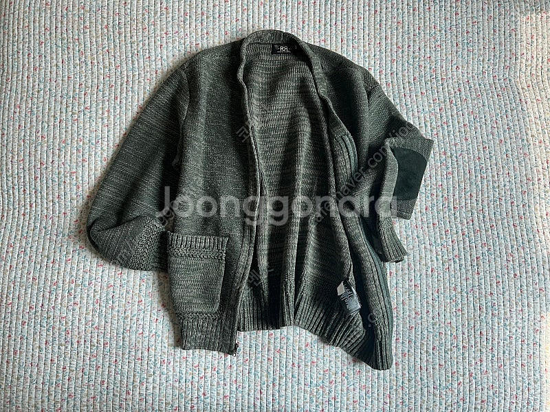 RRL 더블알엘 24 FW 스웨이드 엘보 패치 지퍼 가...--1