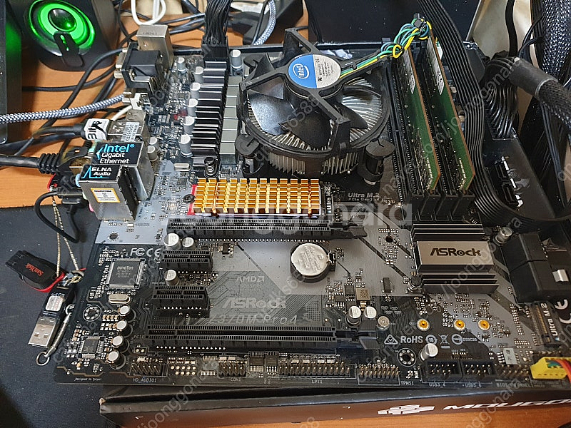 인텔i7-8700k.애즈락 z370m-pro4.삼성램8...--0