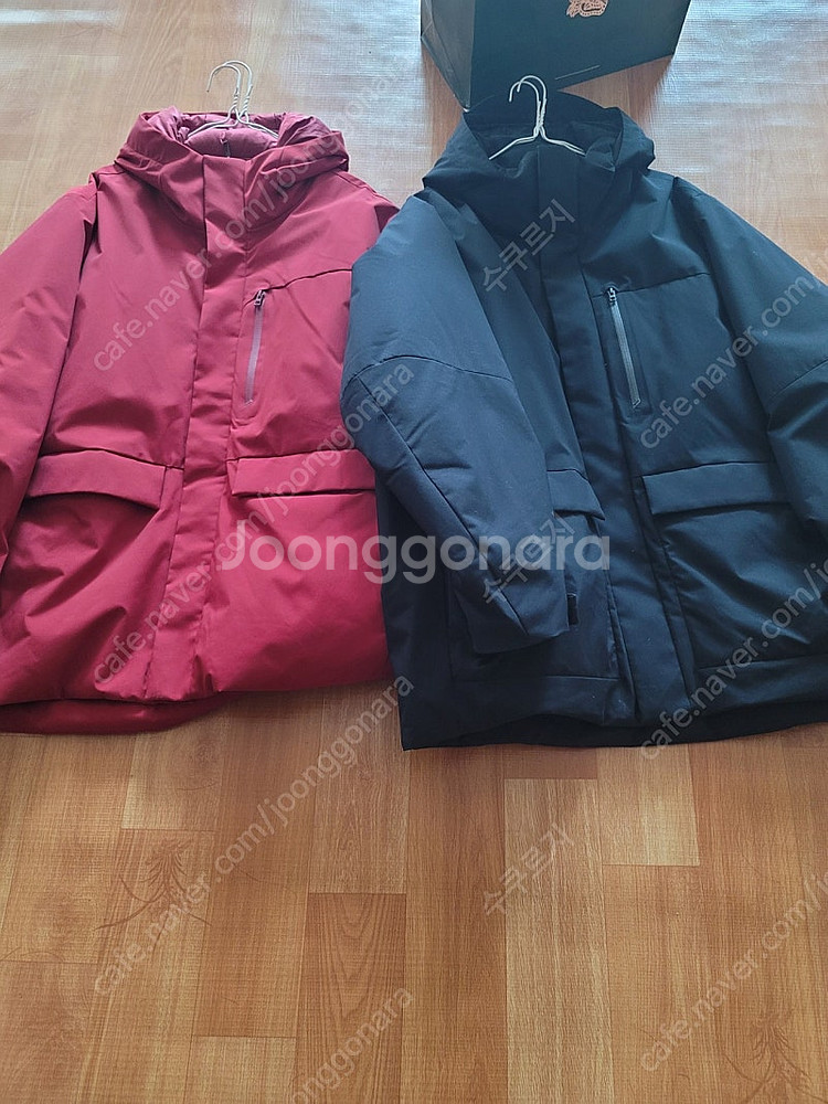 유니클로 하이브리드 파카 팝니다--0