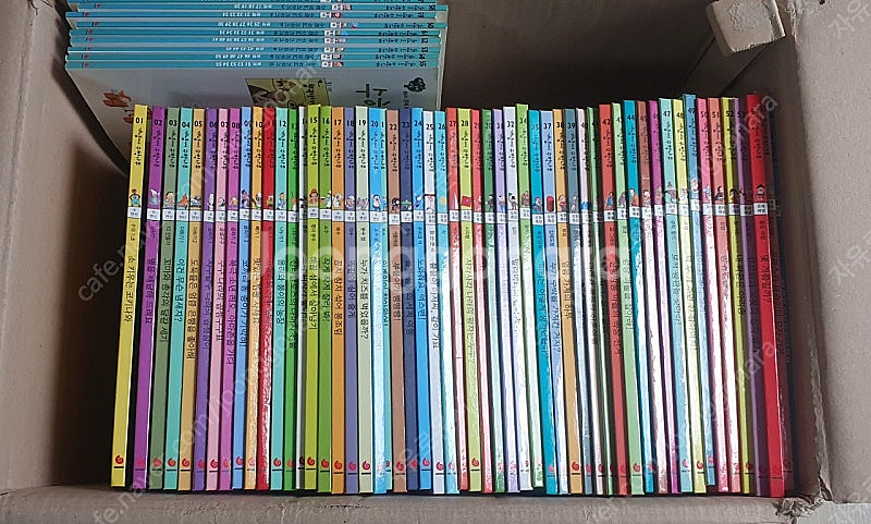 그레이트북스 개념씨 수학나무 총 55권중 1권부족+ 활...--0
