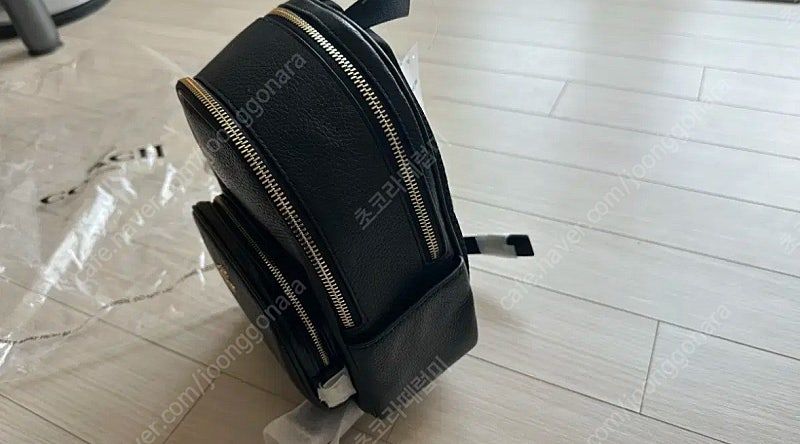 코치 소가죽백팩 새상품--1