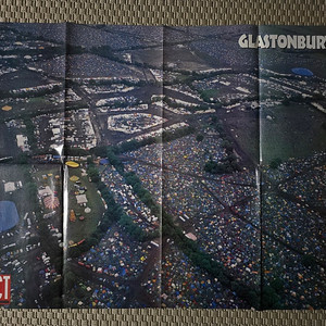 포스터 Glastonbury 97 글래스톤베리 대형 양면 포스터