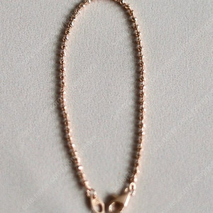 14k 컷팅 볼 팔찌 17cm 0번착용