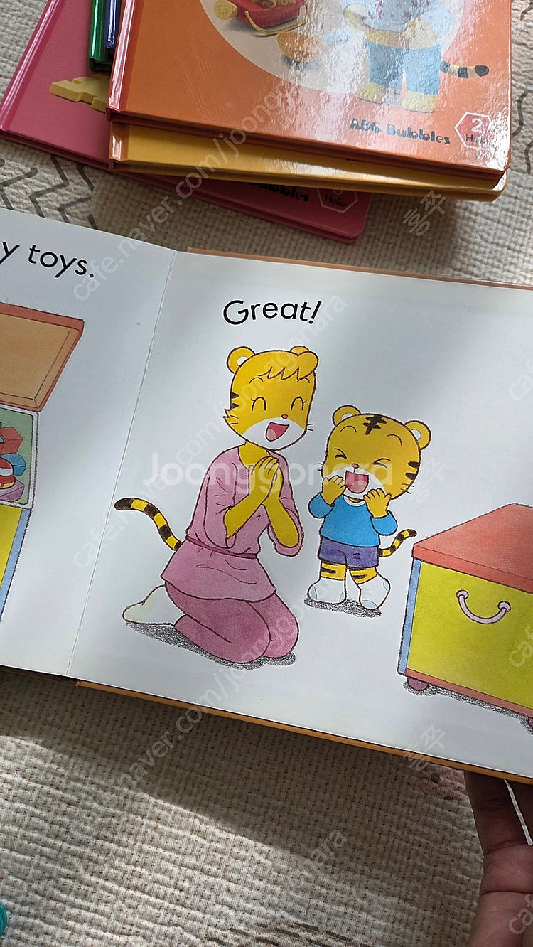 호비abc책,영어노래cd6장--5