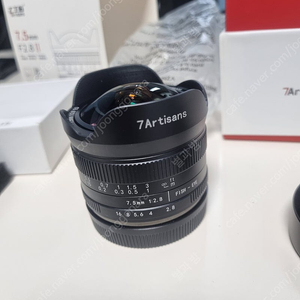 7Artisans 7.5mm 초광각 어안렌즈 (ef-m 마운트)