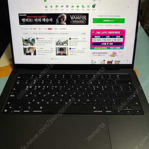 맥북프로 14인치 m3 pro 1TB 모델 판매합니다.