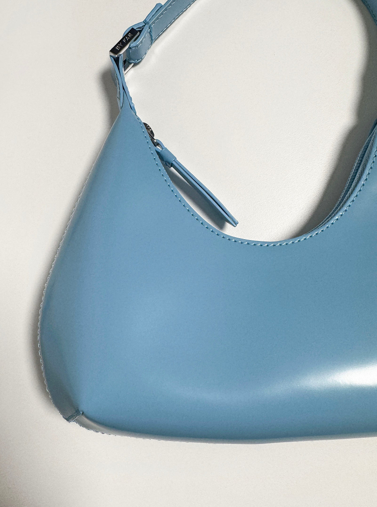 바이파 베이비 엠버 미니 가방 엠버백 블루 azur 판매합니다!--3