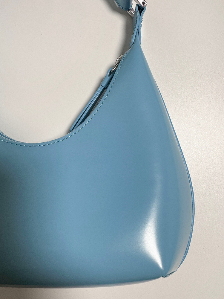 바이파 베이비 엠버 미니 가방 엠버백 블루 azur 판매합니다!--6