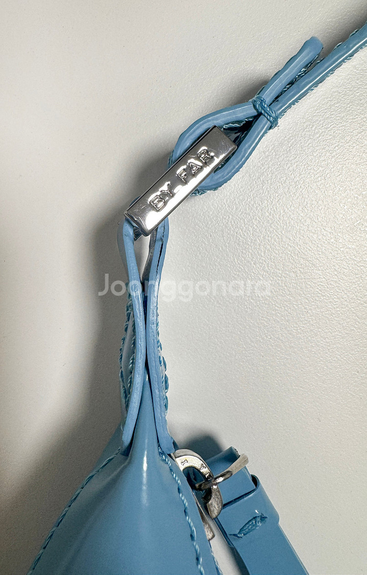 바이파 베이비 엠버 미니 가방 엠버백 블루 azur 판매합니다!--7