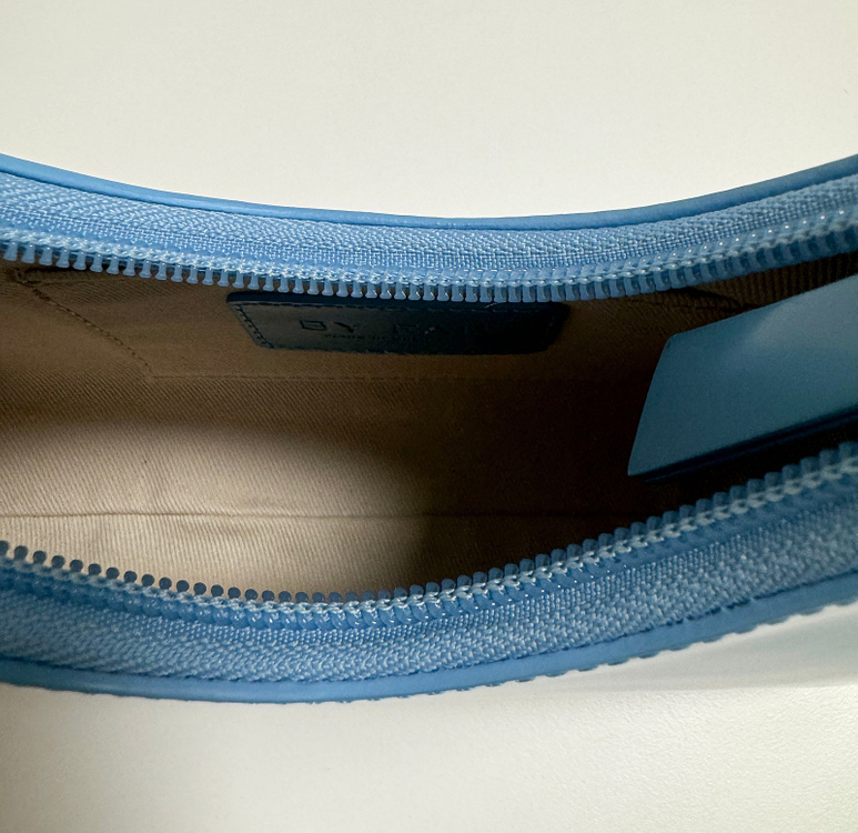 바이파 베이비 엠버 미니 가방 엠버백 블루 azur 판매합니다!--8