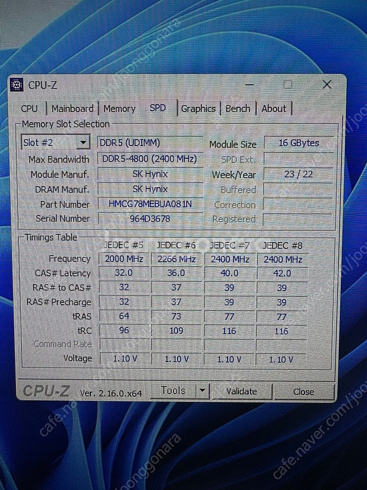 13600kf + b760m + D5 16G 2개 보드...--5