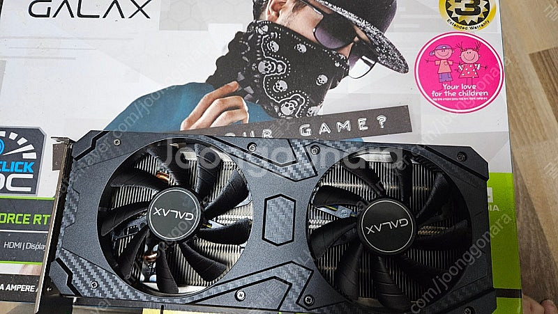 갤럭시 rtx3060 12g galax 팝니다. 풀박스--0