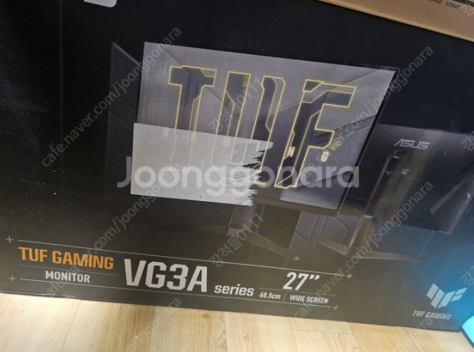 [미개봉 새제품] 아수스 터프 게이밍 모니터 VG27A...--0