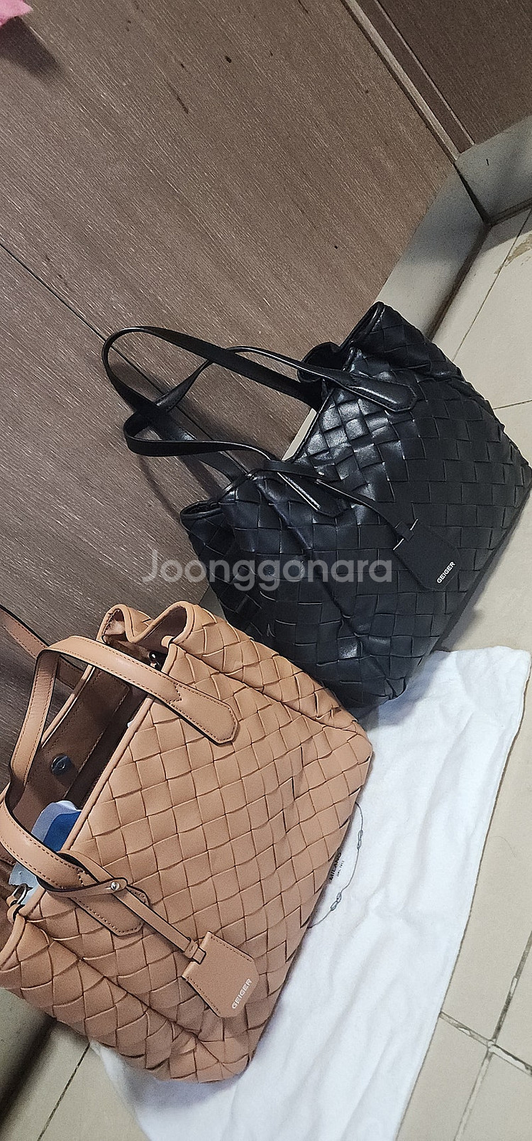 가이거 GEIGER 인트레지아토 숄더백 각각--5