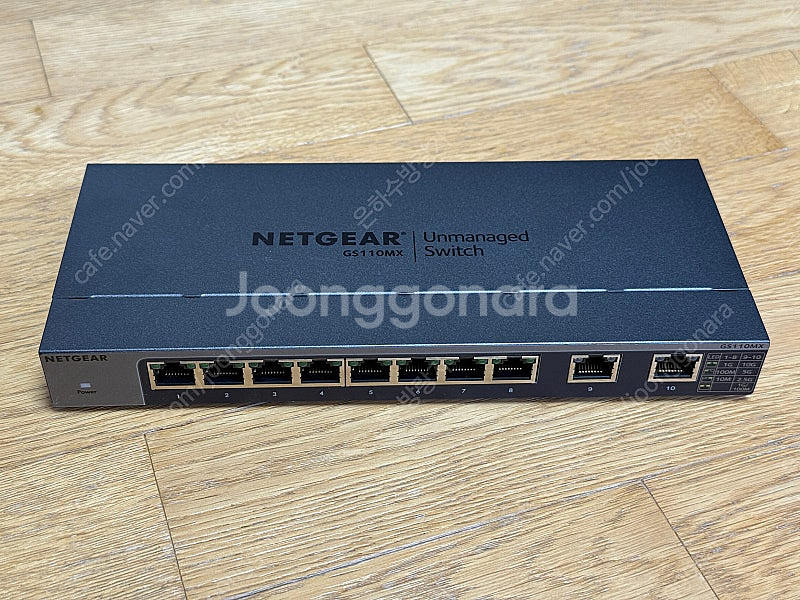 넷기어 GS110MX 10Gbe 스위칭 허브--0