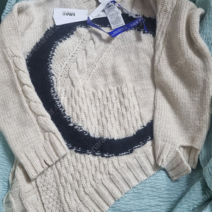 mm6 엠엠식스 오버사이즈 울 니트 xs