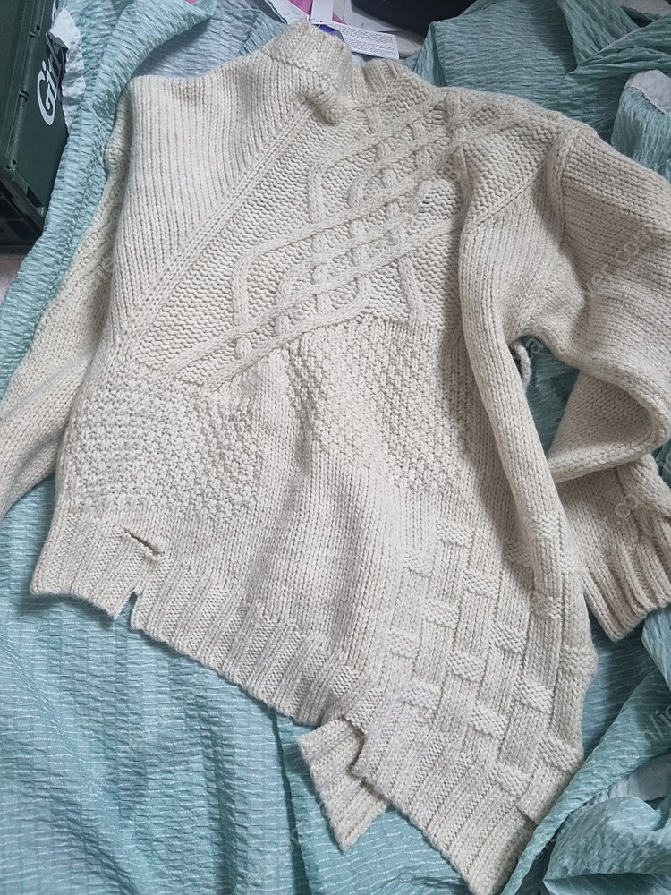 mm6 엠엠식스 오버사이즈 울 니트 xs--2