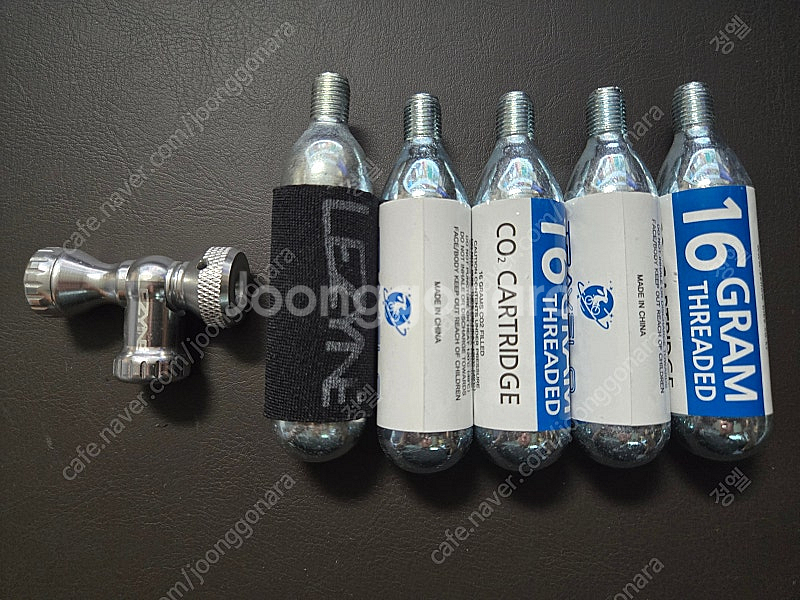 리자인 자전거 Co2 주입기 펌프, Co2 카트리지--0