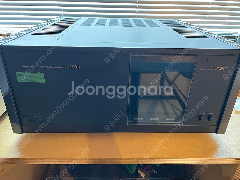 산수이 파워앰프 B-2201L 팝니다--0