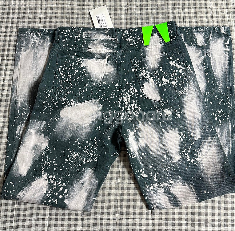 (32) DARKPARK 다크파크 페인트 스플래터 데님...--1