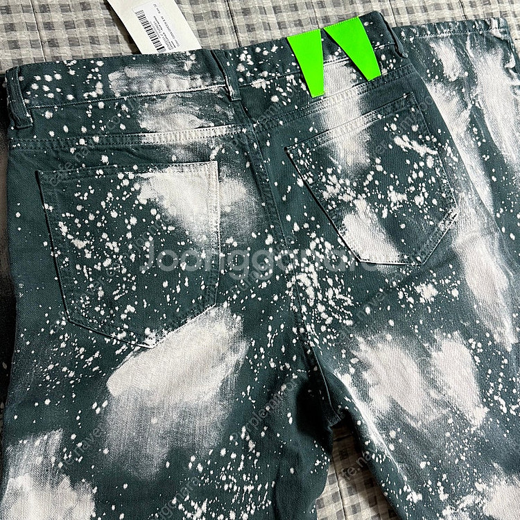 (32) DARKPARK 다크파크 페인트 스플래터 데님...--2