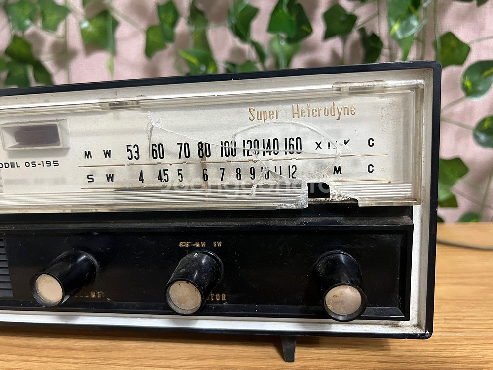 진공관 라디오 온교 온쿄 ONKYO 일본 옛날라디오 A...--3