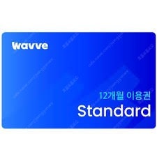 웨이브 베이직 스탠다드 프리미엄 12개월 이용권 구독권--1