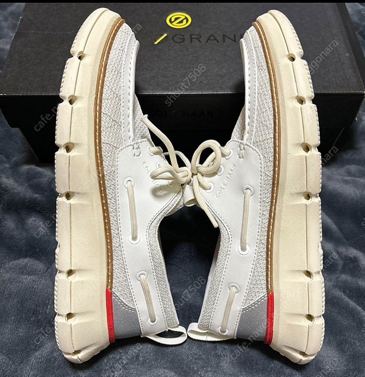 콜한 남성 스니커즈 보트슈즈 9W(운동화기준 275)새제품(택포가격)--7