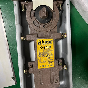 <새제품>king강화도어 힌지 유리문 플로어힌지 2개 세트 현관문 강화 킹힌지 삼화 킹