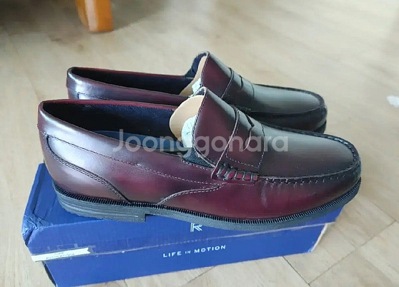 락포트 남성구두 페니로퍼 (8.5W)운동화기준 275-...--4