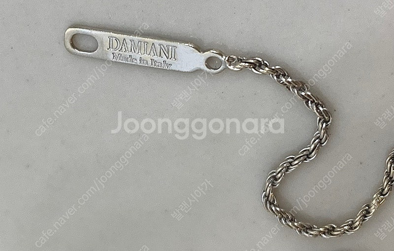 [M]다미아니 벨에포크 화이트골드 다이아 펜던트 목걸이...--5
