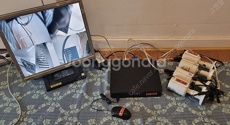 국산 와치캠 유니뷰 NVR + ADT 캡스 ip카메라 ...--1