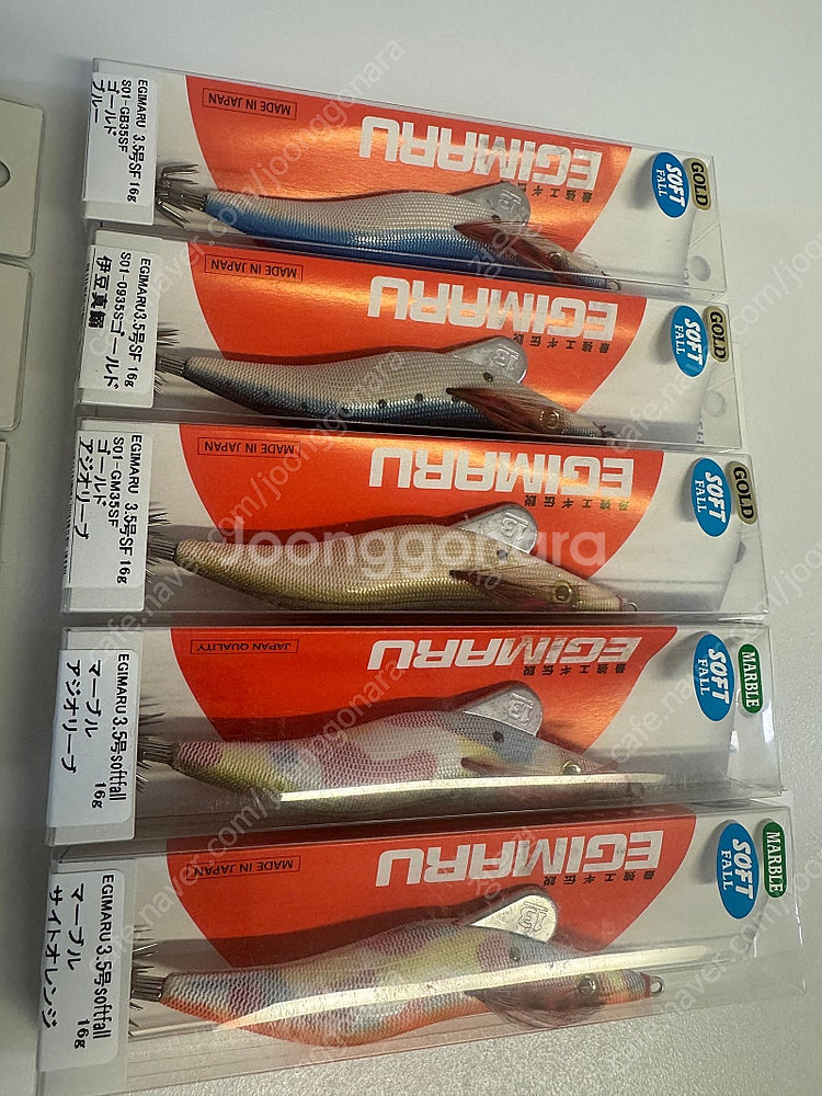 브리덴 에기마루 3.5호 소프트폴 5개 쉘로우5개 판매...--2
