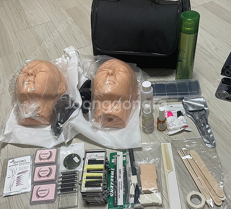 올댓뷰티 메이크업 국가자격증 실기재료 풀세트 /원패스함--2